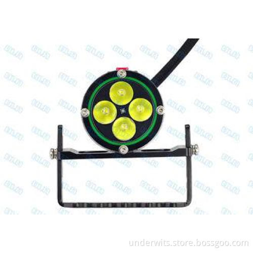 Aluminum 6500K DH40 Canister Dive Light , CREE XM-L U2 LED